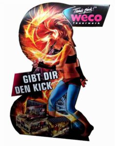 Weco Werbefigur